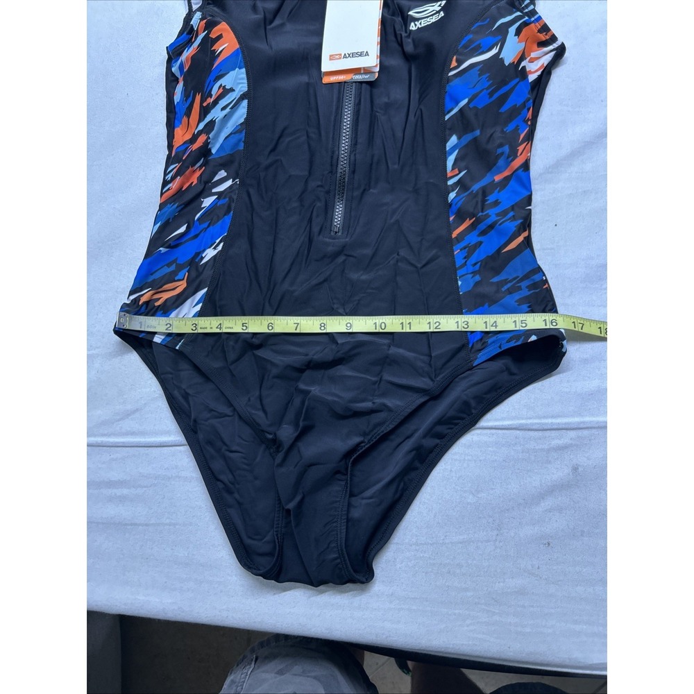 axesea swimsuit One piece Sleeveless Size 14 Women's  Focus Series - Picture 9 of 12